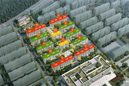 宝龙花园3室2厅2卫134㎡带车库30